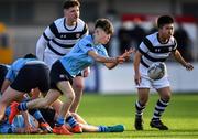 3 February 2020; James Sherwin of St Michael's College during the Bank of Ireland Leinster Schools Junior Cup First Round match between St Michael’s College and Belvedere College at Energia Park in Donnybrook, Dublin. Photo by Piaras Ó Mídheach/Sportsfile