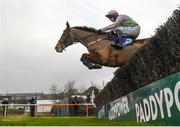 2 February 2020; Faugheen, with Paul Townend up, jumps the last, first time round, on their way to winning the Flogas Novice Steeplechase on Day Two of the Dublin Racing Festival at Leopardstown Racecourse in Dublin. Photo by Harry Murphy/Sportsfile