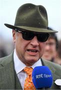 2 February 2020; Owner Rich Ricci after sending out Faugheen to win the Flogas Novice Steeplechase on Day Two of the Dublin Racing Festival at Leopardstown Racecourse in Dublin. Photo by Harry Murphy/Sportsfile