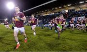 1 February 2020; Westmeath players make their way on to the field before the Allianz Football League Division 2 Round 2 match between Cavan and Westmeath at Kingspan Breffni in Cavan. Photo by Oliver McVeigh/Sportsfile