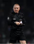 1 February 2020;  Referee Barry Cassidy during the Allianz Football League Division 1 Round 2 match between Mayo and Dublin at Elverys MacHale Park in Castlebar, Mayo. Photo by Harry Murphy/Sportsfile