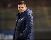 1 February 2020; Dublin manager Dessie Farrell prior tothe Allianz Football League Division 1 Round 2 match between Mayo and Dublin at Elverys MacHale Park in Castlebar, Mayo. Photo by Harry Murphy/Sportsfile