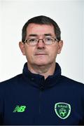 30 September 2017; Republic of Ireland Amputee team kitman Daniel Boyle during a Republic of Ireland Amputee Squad Portraits session at AUL Complex in Clonshaugh, Dublin. Photo by Sam Barnes/Sportsfile