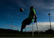 30 September 2017; Simon Baker during a Republic of Ireland Amputee Training Session at AUL Complex in Clonshaugh, Dublin. Photo by Sam Barnes/Sportsfile
