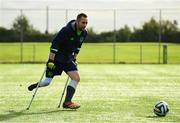 30 September 2017; Kevin O'Rouke during a Republic of Ireland Amputee Training Session at AUL Complex in Clonshaugh, Dublin. Photo by Sam Barnes/Sportsfile