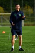 30 September 2017; Nick Harrison, Republic of Ireland Amputee team coach, during a Republic of Ireland Amputee Training Session at AUL Complex in Clonshaugh, Dublin. Photo by Sam Barnes/Sportsfile