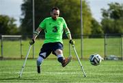 30 September 2017; Kevin O'Rouke during a Republic of Ireland Amputee Training Session at AUL Complex in Clonshaugh, Dublin. Photo by Sam Barnes/Sportsfile