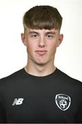 6 October 2017; Sean Bohan during a Republic of Ireland U17's Squad Portraits session at the Maldron Airport Hotel, in Dublin Airport. Photo by Sam Barnes/Sportsfile