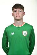 6 October 2017; Kevin O'Reilly during a Republic of Ireland U17's Squad Portraits session at the Maldron Airport Hotel, in Dublin Airport. Photo by Sam Barnes/Sportsfile