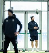4 February 2020; Caelan Doris during Ireland Rugby squad training at the IRFU High Performance Centre at the Sport Ireland Campus in Dublin. Photo by Ramsey Cardy/Sportsfile