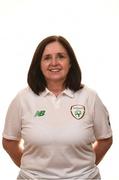 13 October 2017; Barbara Bermingham, kit manager of Republic of Ireland, during a Republic of Ireland U19 Women's Squad Portraits session at Johnstown House Estate in Meath. Photo by Matt Browne/Sportsfile