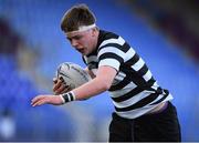 4 February 2020; Rory Glynn of Cistercian College, Roscrea during the Bank of Ireland Leinster Schools Junior Cup First Round match between Cistercian College, Roscrea and Presentation College, Bray at Energia Park in Dublin. Photo by Matt Browne/Sportsfile