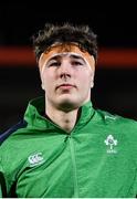31 January 2020; David McCann of Ireland prior to the U20 Six Nations Rugby Championship match between Ireland and Scotland at Irish Independent Park in Cork. Photo by Harry Murphy/Sportsfile