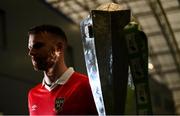 5 February 2020; Ciaran Kilduff of Shelbourne during the launch of the 2020 SSE Airtricity League season at the Sport Ireland National Indoor Arena in Dublin. Photo by Stephen McCarthy/Sportsfile
