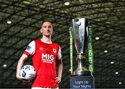 5 February 2020; Ian Bermingham of St Patrick's Athletic at the launch of the 2020 SSE Airtricity League season at the Sport Ireland National Indoor Arena in Dublin. Photo by Harry Murphy/Sportsfile
