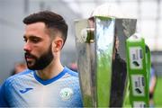 5 February 2020; Dave Webster of Finn Harps during the launch of the 2020 SSE Airtricity League season at the Sport Ireland National Indoor Arena in Dublin. Photo by Stephen McCarthy/Sportsfile