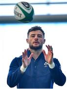 6 February 2020; Robbie Henshaw during Ireland Rugby squad training at the IRFU High Performance Centre at the Sport Ireland Campus in Dublin. Photo by Brendan Moran/Sportsfile