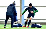 6 February 2020; CJ Stander with national scrum coach John Fogarty during Ireland Rugby squad training at the IRFU High Performance Centre at the Sport Ireland Campus in Dublin. Photo by Brendan Moran/Sportsfile