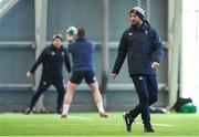 6 February 2020; Assistant coach Mike Catt during Ireland Rugby squad training at the IRFU High Performance Centre at the Sport Ireland Campus in Dublin. Photo by Brendan Moran/Sportsfile