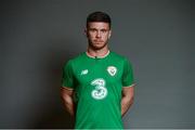 6 November 2017; Scott Hogan during a Republic of Ireland Portrait Session at the Castleknock Hotel in Dublin. Photo by Ramsey Cardy/Sportsfile