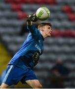 5 February 2020; Matty McClurg of Ulster University during the Rustlers IUFU Collingwood Cup Final match between DCU and Ulster University at Dalymount Park in Dublin. Photo by Sam Barnes/Sportsfile