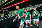 7 February 2020; Captain Jonathan Sexton during the Ireland Rugby captain's run at the Aviva Stadium in Dublin. Photo by Ramsey Cardy/Sportsfile