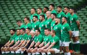 7 February 2020; The Ireland squad during the Ireland Rugby captain's run at the Aviva Stadium in Dublin. Photo by Ramsey Cardy/Sportsfile