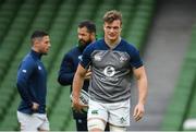 7 February 2020; Josh van der Flier during the Ireland Rugby captain's run at the Aviva Stadium in Dublin. Photo by Ramsey Cardy/Sportsfile