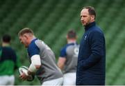 7 February 2020; Assistant coach Mike Catt during the Ireland Rugby captain's run at the Aviva Stadium in Dublin. Photo by Ramsey Cardy/Sportsfile