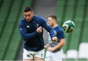 7 February 2020; John Cooney during the Ireland Rugby captain's run at the Aviva Stadium in Dublin. Photo by Ramsey Cardy/Sportsfile