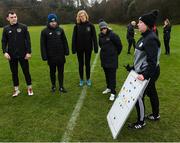 7 February 2020; Gemma Murphy, UEFA B Licence participant, during a UEFA Female-only B Licence Coaching Course at Fota Island Resort, Cork. Photo by Matt Browne/Sportsfile