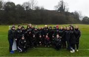 7 February 2020; FAI President Gerry McAnaney with UEFA B Licence participants during a UEFA Female-only B Licence Coaching Course at Fota Island Resort, Cork. Photo by Matt Browne/Sportsfile