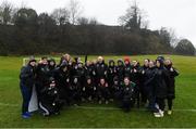 7 February 2020; FAI President Gerry McAnaney with UEFA B Licence participants during a UEFA Female-only B Licence Coaching Course at Fota Island Resort, Cork. Photo by Matt Browne/Sportsfile