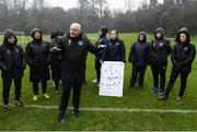 7 February 2020; FAI President Gerry McAnaney with UEFA B Licence participants during a UEFA Female-only B Licence Coaching Course at Fota Island Resort, Cork. Photo by Matt Browne/Sportsfile