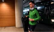 8 February 2020; James Ryan of Ireland arrives prior to the Guinness Six Nations Rugby Championship match between Ireland and Wales at Aviva Stadium in Dublin. Photo by Brendan Moran/Sportsfile