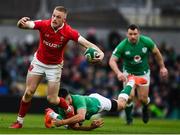 8 February 2020; Johnny McNicholl of Wales is tackled by Conor Murray of Ireland during the Guinness Six Nations Rugby Championship match between Ireland and Wales at Aviva Stadium in Dublin. Photo by David Fitzgerald/Sportsfile