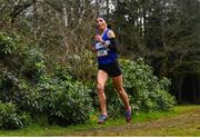 8 February 2020; Teresa Doherty of Finn Valley AC, Donegal, on her way to winning the Masters Women Cross Country during the Irish Life Health National Intermediate, Master, Juvenile B & Relays Cross Country at Avondale in Rathdrum, Co Wicklow. Photo by Matt Browne/Sportsfile