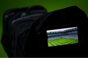 8 February 2020; A general view of Croke Park as seen through a TV camera monitor prior to the Allianz Football League Division 1 Round 3 match between Dublin and Monaghan at Croke Park in Dublin. Photo by Stephen McCarthy/Sportsfile