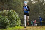 8 February 2020; Leah Toher of Claremorris AC, Mayo, on her way to winning the Girls under-17 Cross Country during the Irish Life Health National Intermediate, Master, Juvenile B & Relays Cross Country at Avondale in Rathdrum, Co Wicklow. Photo by Matt Browne/Sportsfile