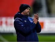 7 February 2020; Drogheda United manager Tim Clancy during the pre-season friendly match between St Patrick's Athletic and Drogheda United at Richmond Park in Dublin. Photo by Seb Daly/Sportsfile