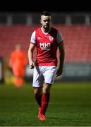7 February 2020; Robbie Benson of St Patrick's Athletic during the pre-season friendly match between St Patrick's Athletic and Drogheda United at Richmond Park in Dublin. Photo by Seb Daly/Sportsfile