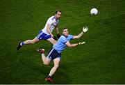 8 February 2020; Paddy Andrews of Dublin in action against Conor Boyle of Monaghan during the Allianz Football League Division 1 Round 3 match between Dublin and Monaghan at Croke Park in Dublin. Photo by Stephen McCarthy/Sportsfile