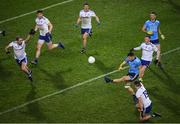 8 February 2020; David Byrne of Dublin kicks his side's equalising point during the Allianz Football League Division 1 Round 3 match between Dublin and Monaghan at Croke Park in Dublin. Photo by Stephen McCarthy/Sportsfile