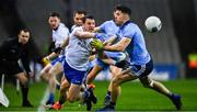 8 February 2020; Ryan Wylie of Monaghan in action against David Byrne of Dublin during the Allianz Football League Division 1 Round 3 match between Dublin and Monaghan at Croke Park in Dublin. Photo by Ray McManus/Sportsfile