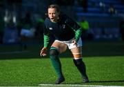 9 February 2020; Michelle Claffey of Ireland warms-up prior to the Women's Six Nations Rugby Championship match between Ireland and Wales at Energia Park in Dublin. Photo by Ramsey Cardy/Sportsfile