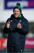 9 February 2020; Ireland head coach Adam Griggs prior to the Women's Six Nations Rugby Championship match between Ireland and Wales at Energia Park in Dublin. Photo by Ramsey Cardy/Sportsfile