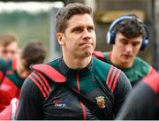 9 February 2020; Lee Keegan of Mayo arrives prior to the Allianz Football League Division 1 Round 3 match between Meath and Mayo at Páirc Tailteann in Navan, Meath. Photo by Seb Daly/Sportsfile