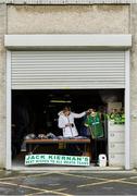 9 February 2020; Louise Kiernan prepares the club shop prior to the Allianz Football League Division 1 Round 3 match between Meath and Mayo at Páirc Tailteann in Navan, Meath. Photo by Seb Daly/Sportsfile