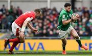 8 February 2020; Robbie Henshaw of Ireland in action against Hadleigh Parkes of Wales during the Guinness Six Nations Rugby Championship match between Ireland and Wales at the Aviva Stadium in Dublin. Photo by Ramsey Cardy/Sportsfile