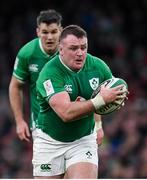 8 February 2020; Dave Kilcoyne of Ireland during the Guinness Six Nations Rugby Championship match between Ireland and Wales at the Aviva Stadium in Dublin. Photo by Ramsey Cardy/Sportsfile
